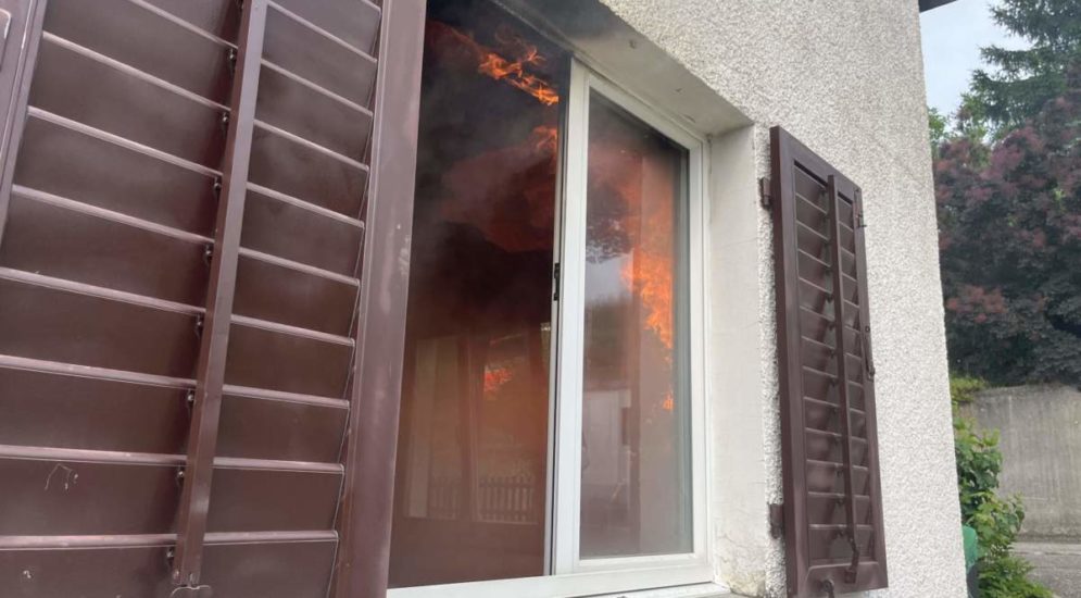Brand in Döttingen AG - Fünf Personen im Spital
