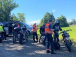 Grosskontrolle in Freienstein: Polizei kontrolliert Motorräder und ihre Lenker