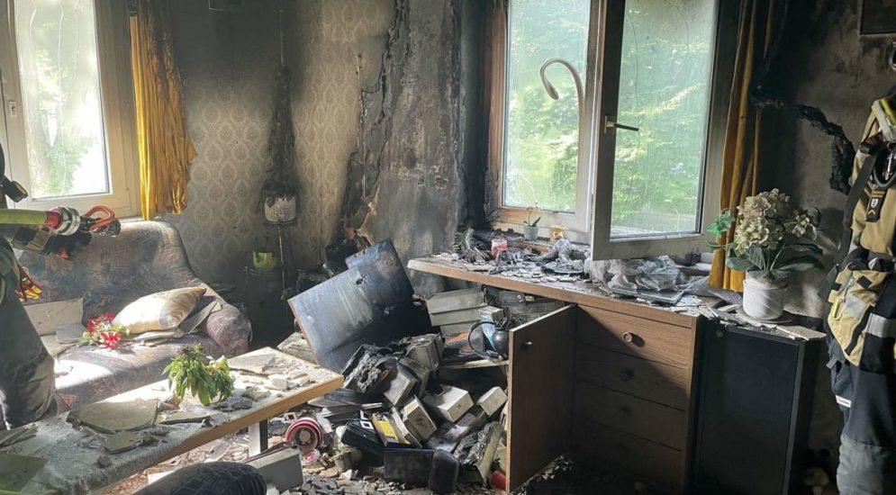 Binningen BL: Wohnung nach Brand nicht mehr bewohnbar