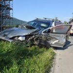 Malters LU - Strassensperre nach Unfall zwischen LKW und Auto