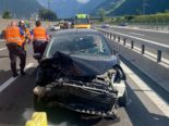 Altdorf UR: Unfall zwischen drei Autos auf der A2