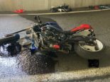 Linthal GL: Unfall mit Auto und zwei Motorrädern