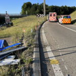 A7 Kreuzlingen: Auto überschlägt sich bei Unfall