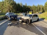 Arconciel FR: Zwei Autos bei Unfall frontal kollidiert - drei Verletzte