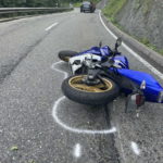 St.Gallen: Motorradlenker schlittert bei Unfall über die Fahrbahn