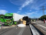 Zürich-Seebach: Unfall auf der A1 führt zu massiver Verkehrsbehinderungen