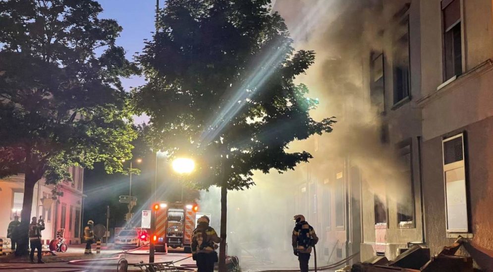 Brand in Solothurn: 40 Feuerwehrleute im Einsatz