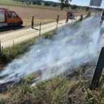 Metzerlen-Mariastein: Holzhütte in Baumgruppe in Brand geraten