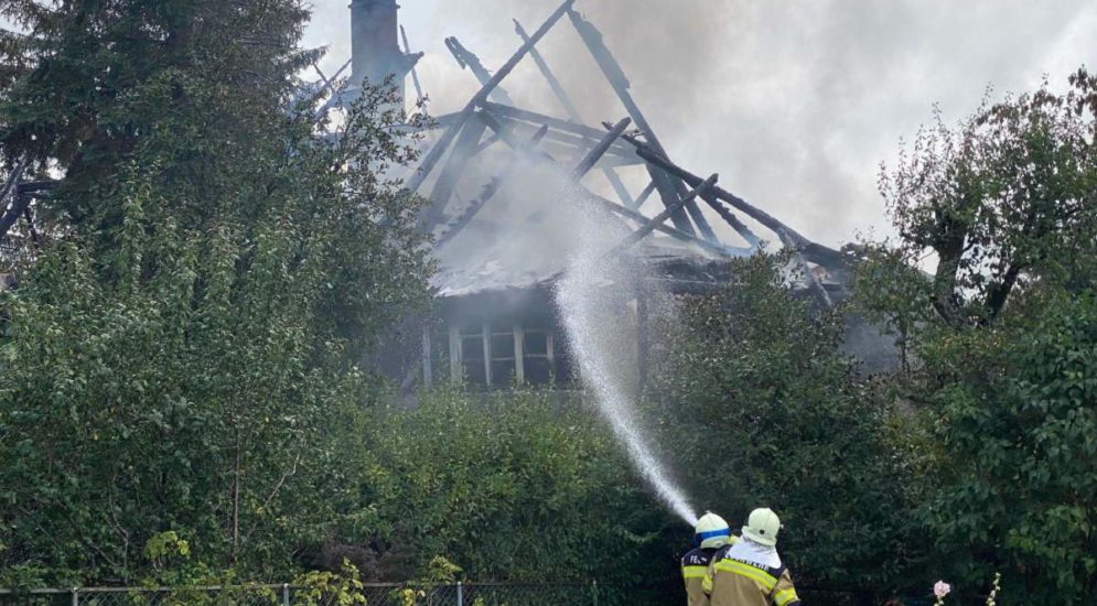 Brand in Lommiswil SO: Ehemaliges Bauernhaus komplett zerstört
