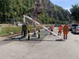 Balsthal SO: Bahnbarriere beschädigt und abgehauen