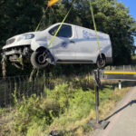 Unfall Autobahn A1: Am Steuer eingeschlafen