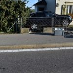 Stein AR: Auto landet bei Unfall im Vorgarten