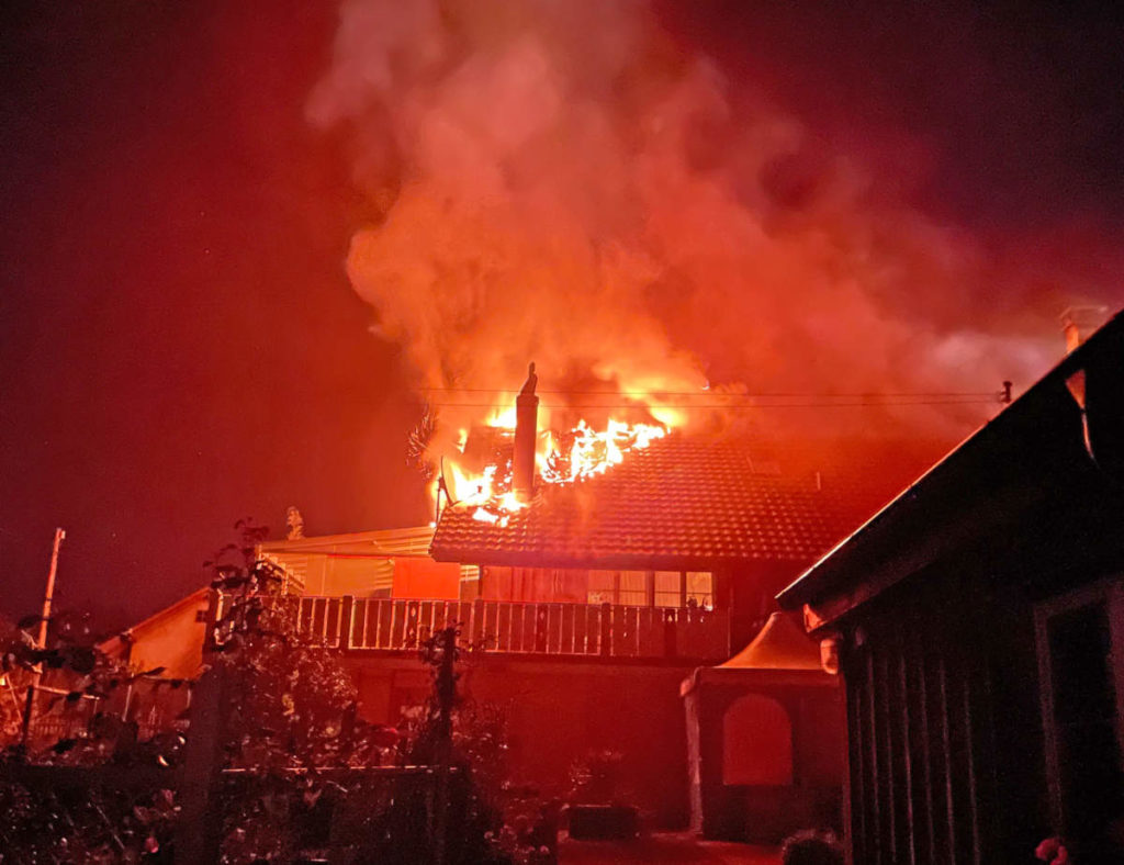 Thundorf TG: Brand in Wohnhaus