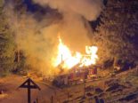 Oberems VS: Chalet bei Feuer komplett ausgebrannt
