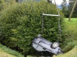 Schüpfheim LU: Bei Unfall in Bachbett gelandet
