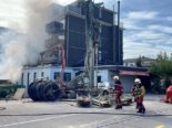 Uster ZH: Seestrasse wegen Brand gesperrt