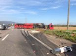 Niederbipp BE: Autobahn A1 nach Unfall mehrere Stunden gesperrt