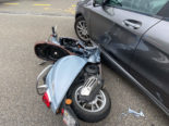 Kreuzlingen TG: Motorradfahrerin (17) nach Unfall mit Auto verletzt