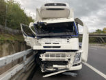 Hünenberg: Pannenfahrzeug bei Unfall von Lastwagen gerammt