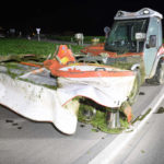 Römerswil LU: Unfall zwischen Auto und landwirtschaftlichem Fahrzeug