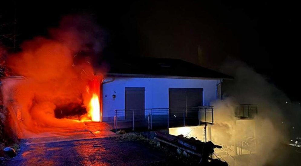 Brand in Flüelen UR: Sieben Bewohner evakuiert