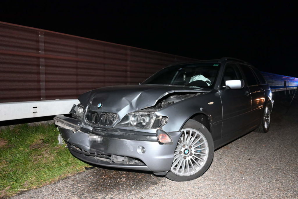 Staad SG: Junger BMW-Lenker baut Unfall auf der A1