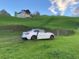 Appenzell AI: BMW rutscht bei Unfall Wiese hinunter