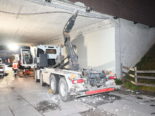 Unfall in Flums SG: Mit Lastwagen in Unterführungsdecke gekracht