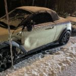 Laufen BL: Unfall auf schneebedeckter Strasse