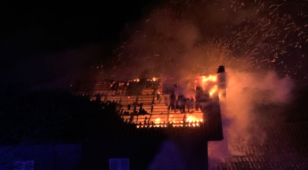 Däniken SO: Schützenhaus gerät in Brand