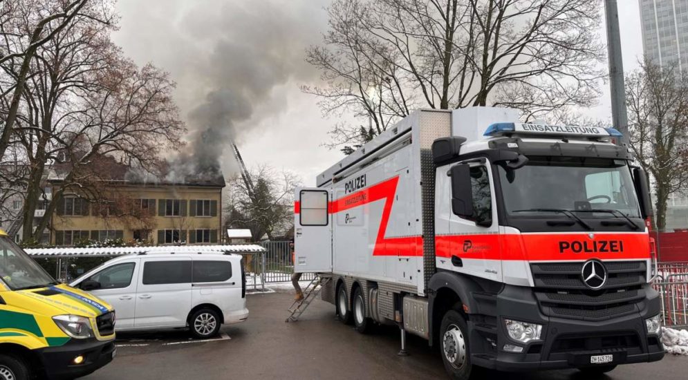 Winterthur ZH: Kindergartengebäude nach Brand komplett zerstört