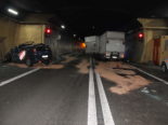 Horror-Unfall im Mont-Terri-Autobahntunnel