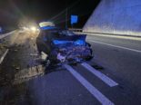 Autobahn A1 nach Unfall zwei Stunden gesperrt