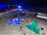 Oberbipp BE: Heftiger Unfall auf der Autobahn A1