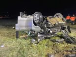 Schwerer Unfall A1 Dättwil: Voller Mercedes-Van überschlagen, 18-Jährige reanimiert