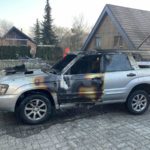 Rudolfstetten: Zwei parkierte Autos in Brand