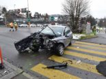 Unfall in Zumikon ZH: Motorblock durch heftigen Zusammenprall herausgeschleudert