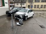 Bretzwil BL: Lernfahrerin bei Unfall frontal mit Metallpfosten kollidiert