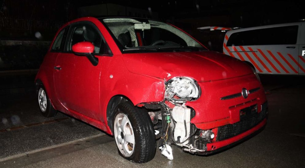 Chur GR: Betrunkener Autofahrer baut Unfall und begeht Fahrerflucht