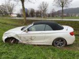 Villmergen: Totalschaden zweier BMW nach Unfall