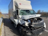 A2, Brittnau AG: Bei Unfall mit voller Wucht in Heck von Lastwagen geprallt