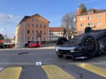 Heftiger Unfall Winterthur: Verursacher greift Leute mit Messer an