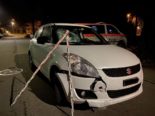 Cham: Betrunkener Fahrer kollidiert bei Unfall mit Inselschutzpfosten