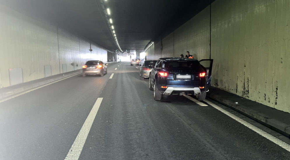 St. Gallen: Unfall in stockendem Verkehr auf der A1