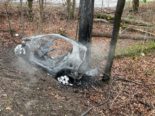 Diessenhofen TG: Auto gerät nach Unfall in Brand