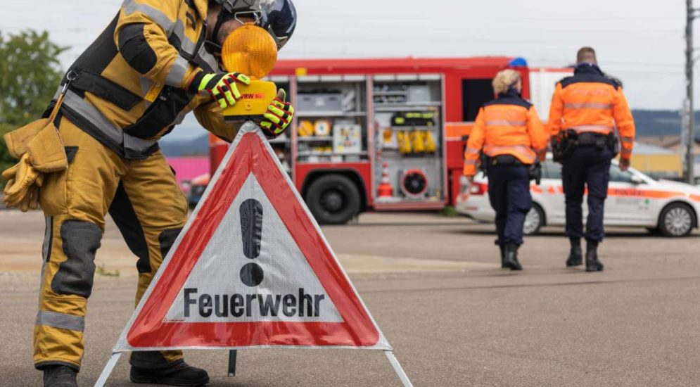 Wattwil SG: Brand im Abfallsystem eines Gewerbebetriebs