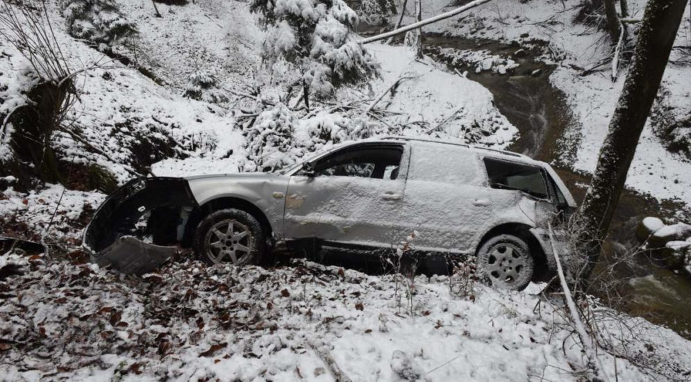 Wochenende im Kanton Luzern: Mehrere Unfälle im Schnee