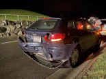 Feusisberg SZ: Auto nach Unfall in Brand geraten