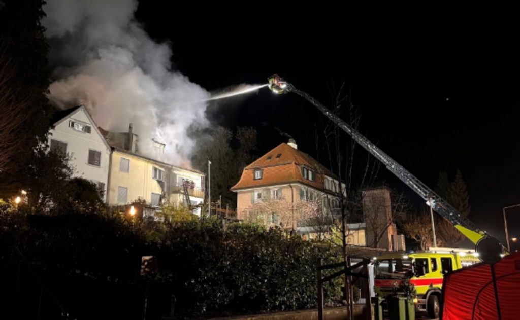 Brand in Winterthur: Schaden übersteigt Millionengrenze
