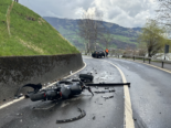 Lauerz SZ: Unfall fordert zwei erheblich verletzte Motorradfahrer